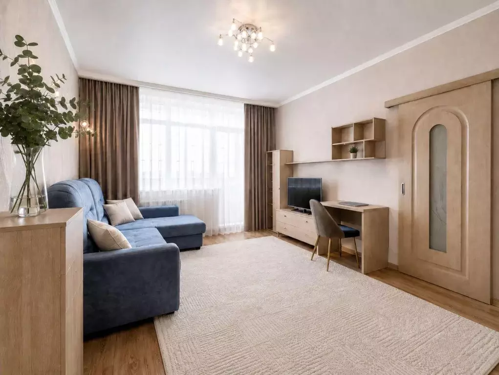 Квартира, 1 комната, 38.42 м - Фото 1