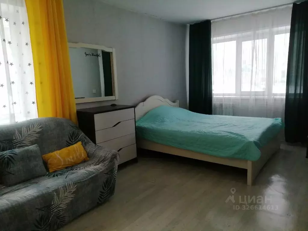 1-к кв. Хакасия, Абакан ул. Крылова, 45 (30.0 м) - Фото 0