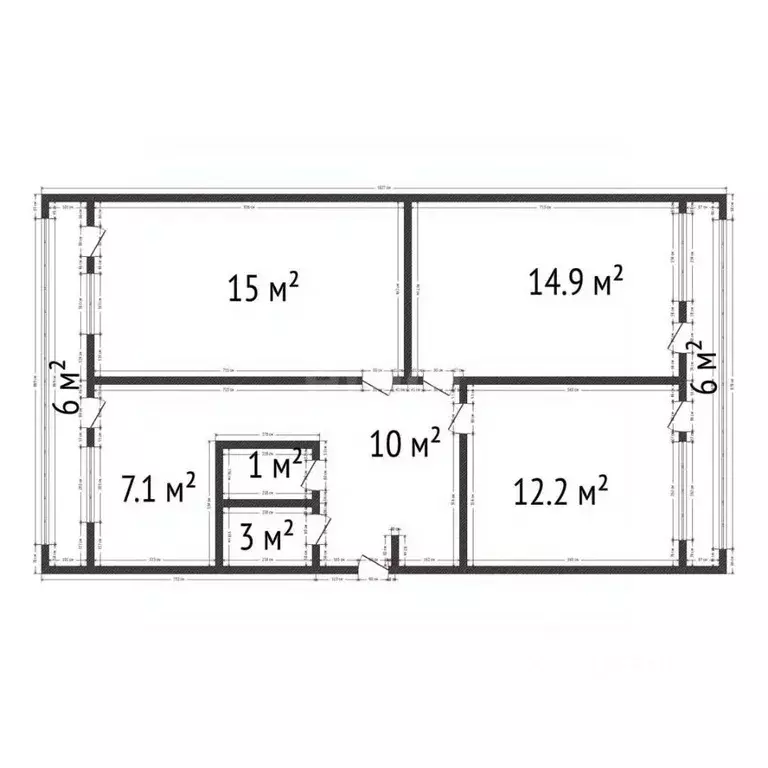 3-к кв. Дагестан, Махачкала ул. Габитова, 14В (74.0 м) - Фото 2
