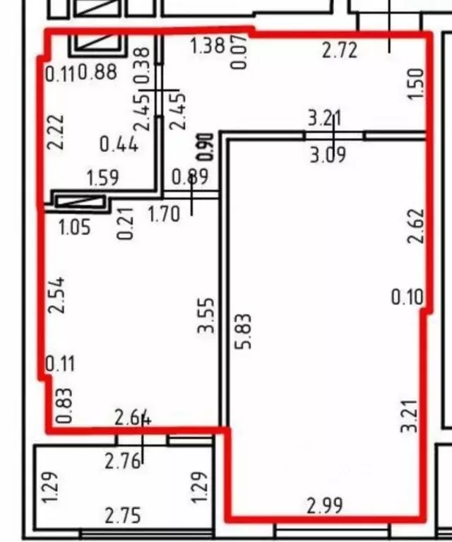 1-к кв. Севастополь просп. Октябрьской Революции, 48к1 (42.0 м) - Фото 1