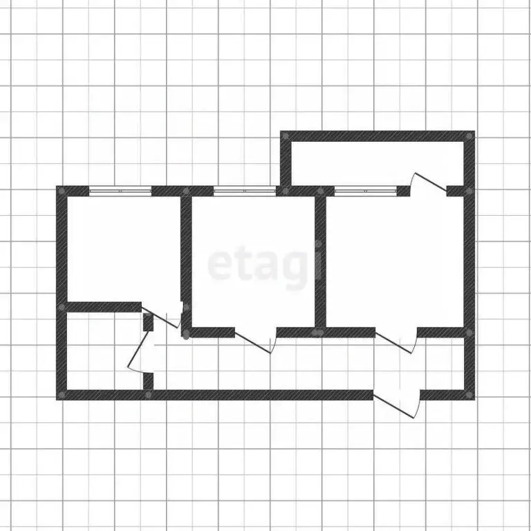 2-к кв. Бурятия, Улан-Удэ ул. Цивилева, 36 (67.7 м) - Фото 1