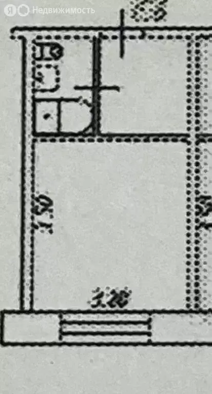 1-комнатная квартира: Ярославль, Тепловой переулок, 3к2 (17.3 м) - Фото 1