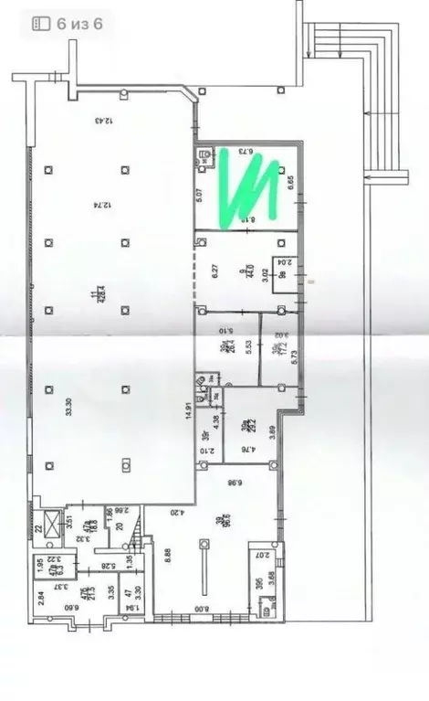 Помещение свободного назначения в Москва Ясеневая ул., 21К1 (51 м) - Фото 1