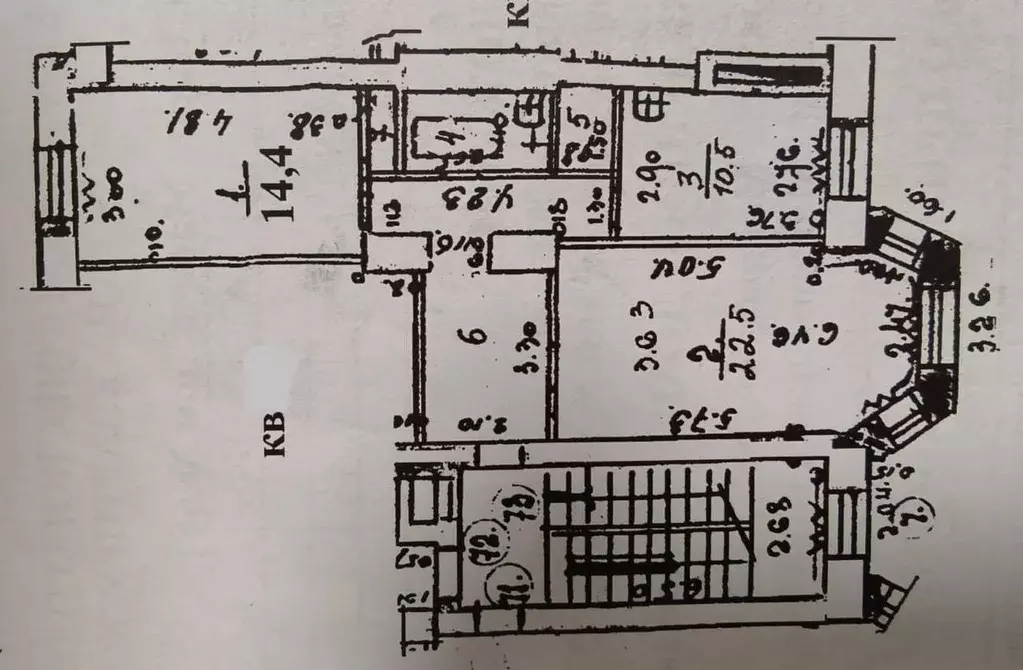 2-к кв. Свердловская область, Нижний Тагил ул. Карла Маркса, 66 (65.0 ... - Фото 1