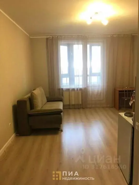 Студия Санкт-Петербург ул. Русановская, 19к4 (27.6 м) - Фото 0