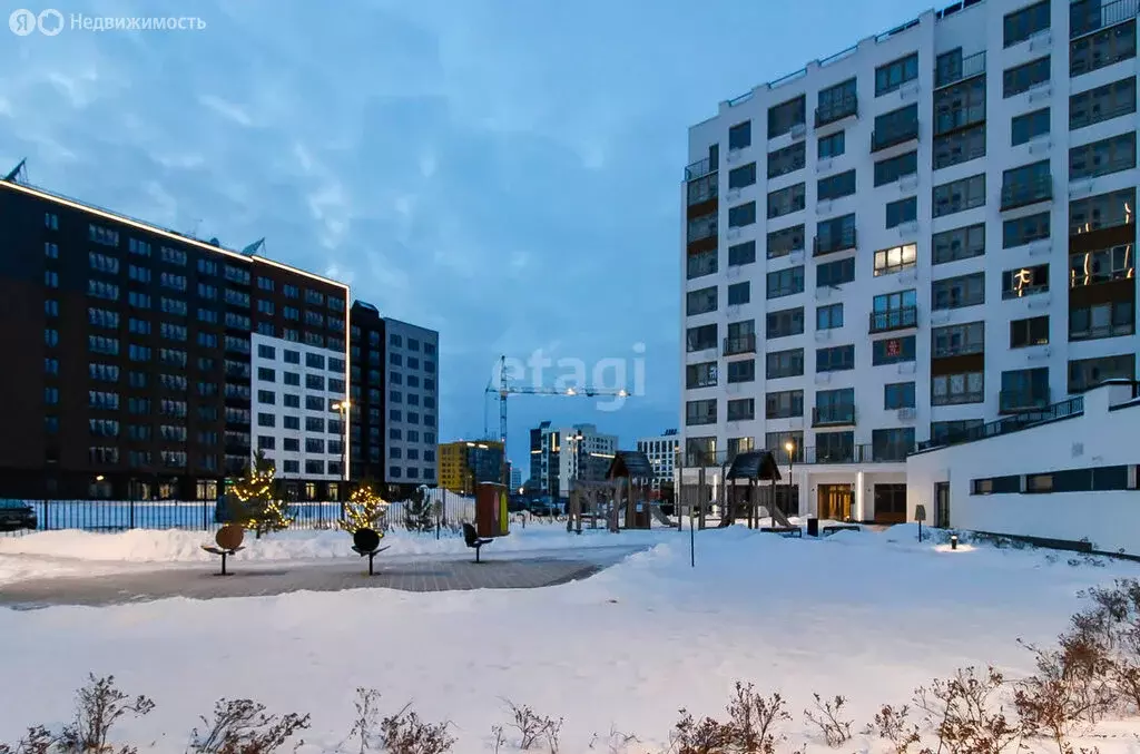 1-комнатная квартира: Тюмень, Калининский округ, жилой комплекс ... - Фото 2