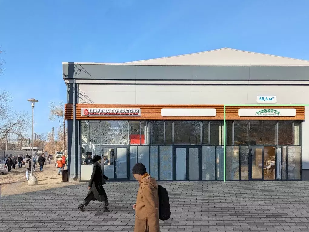 Помещение свободного назначения в Москва Тушинская ул., 24С15 (58 м) - Фото 1