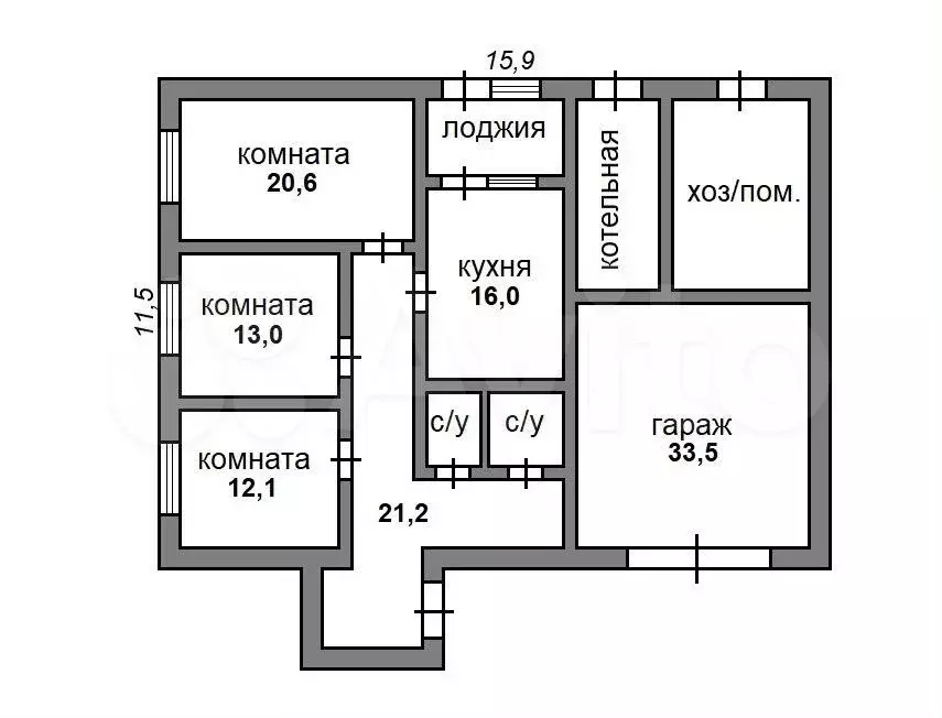 Дом 160 м на участке 4 сот. - Фото 0