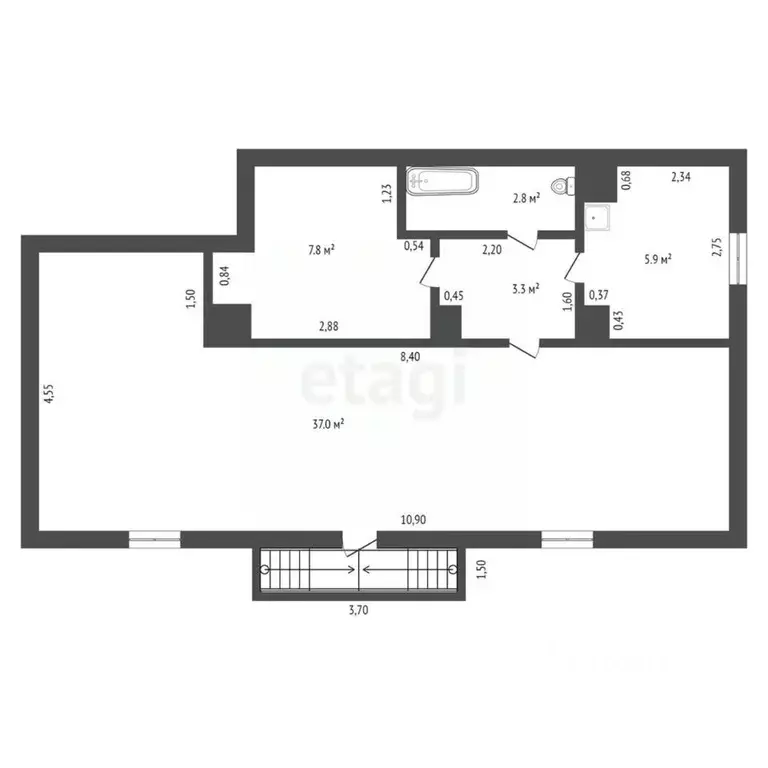 Офис в Амурская область, Райчихинск ул. Победы, 23 (57 м) - Фото 1