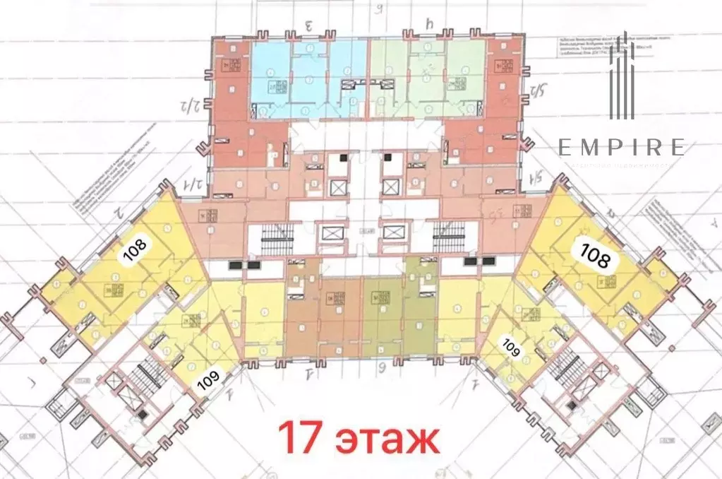 2-к кв. Чеченская республика, Грозный ул. Кадырова, 20 (109.0 м) - Фото 1