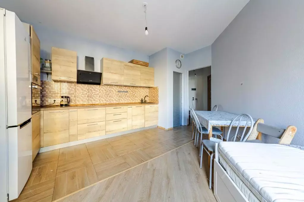 2-к кв. Ленинградская область, Всеволожский район, пос. Бугры бул. ... - Фото 2