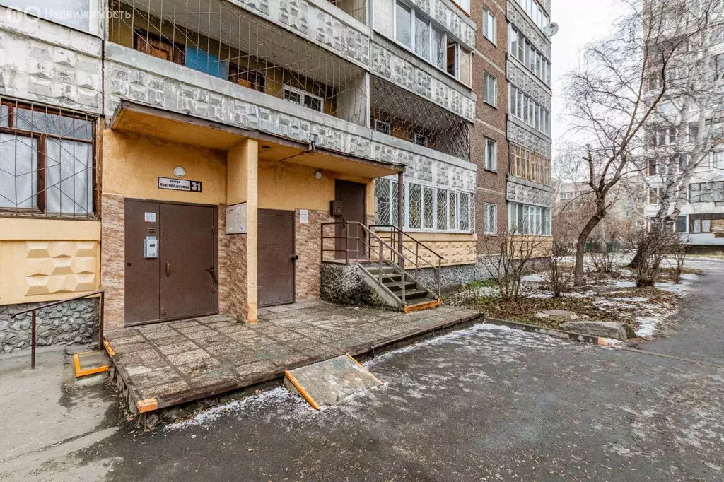 2-комнатная квартира: Екатеринбург, улица Новгородцевой, 31 (34.7 м) - Фото 2