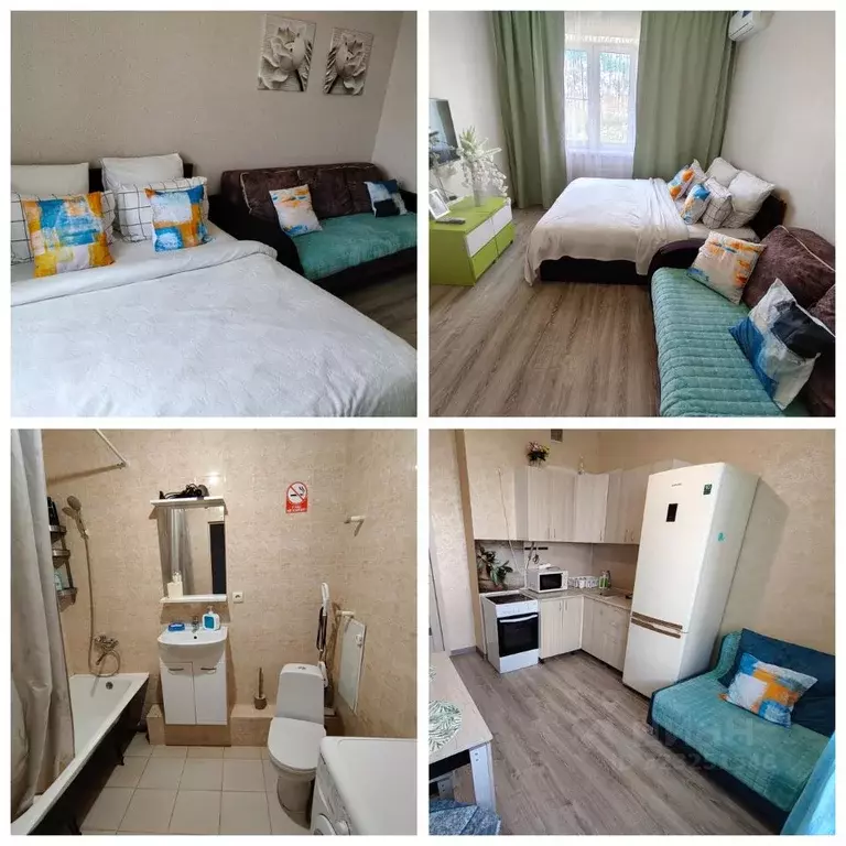 1-к кв. Краснодарский край, Краснодар Кореновская ул., 57к1 (38.0 м) - Фото 0