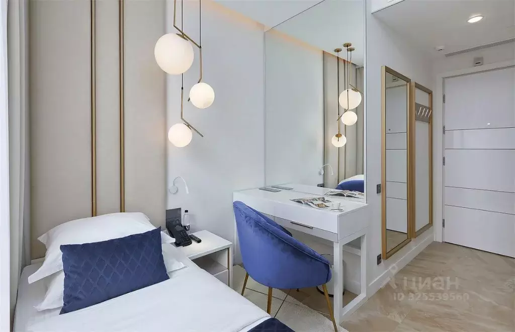 Комната Москва Малый Палашевский пер., 5 (14.0 м) - Фото 1