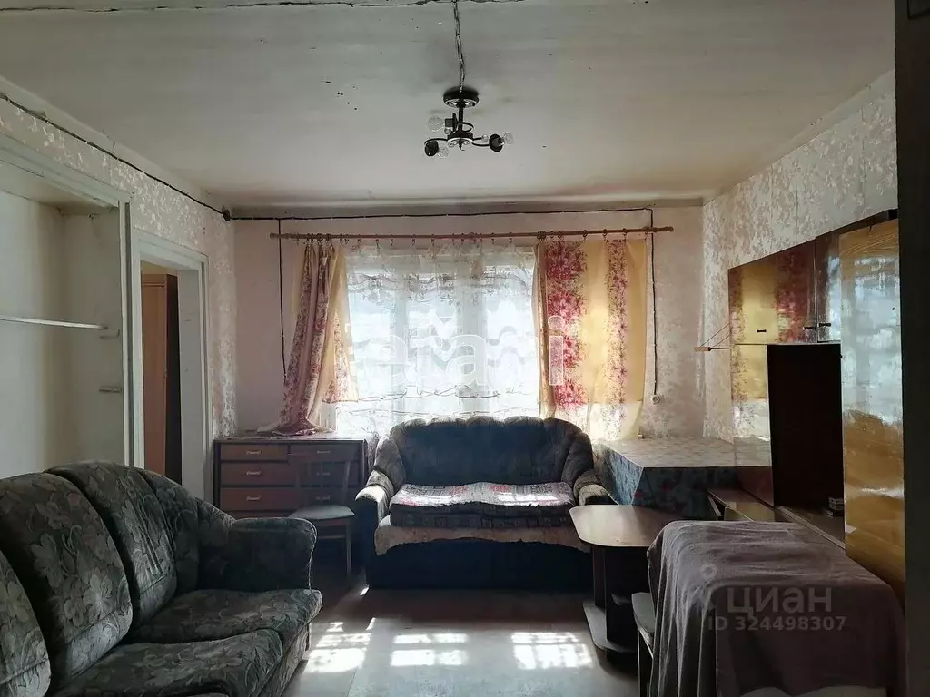 2-к кв. Вологодская область, Кадуй рп ул. Юбилейная, 7 (39.3 м) - Фото 0