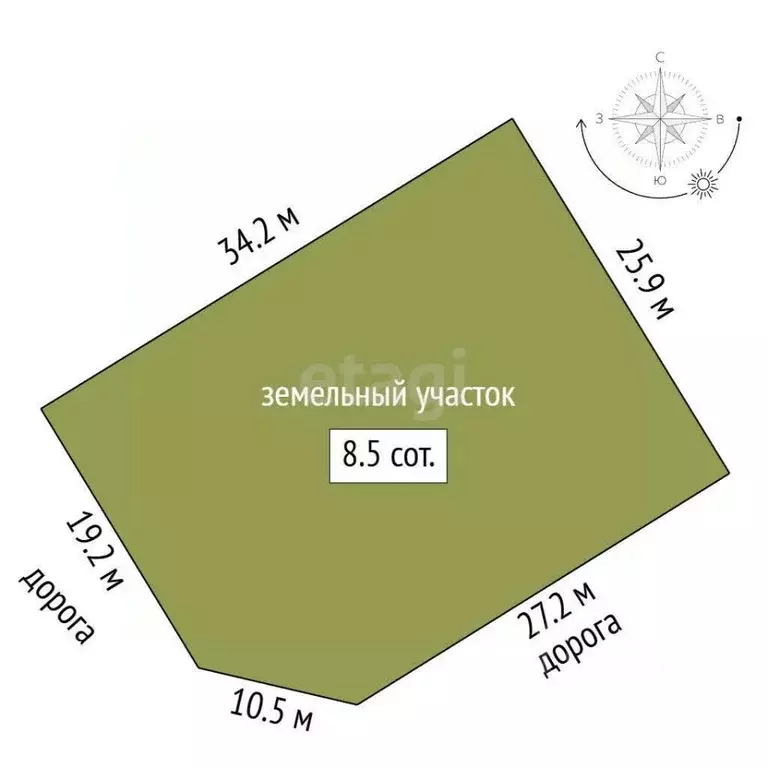 Участок в Московская область, Рузский муниципальный округ, Рузская ... - Фото 2