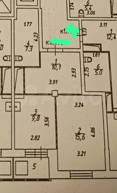 1-к. квартира, 44 м, 6/25 эт. - Фото 0