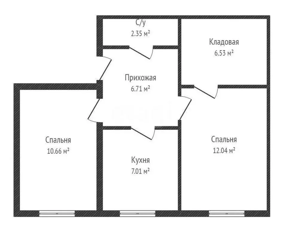 2-комнатная квартира: Краснодар, Центральный внутригородской округ, ... - Фото 0