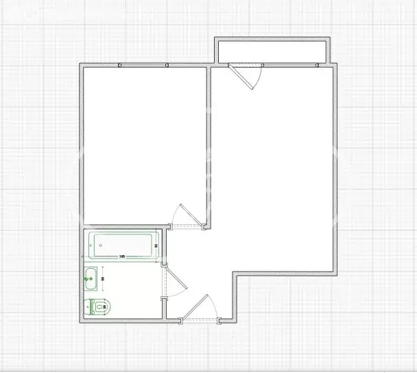 1-комнатная квартира: Ижевск, улица Васнецова, 2к3 (38 м) - Фото 1