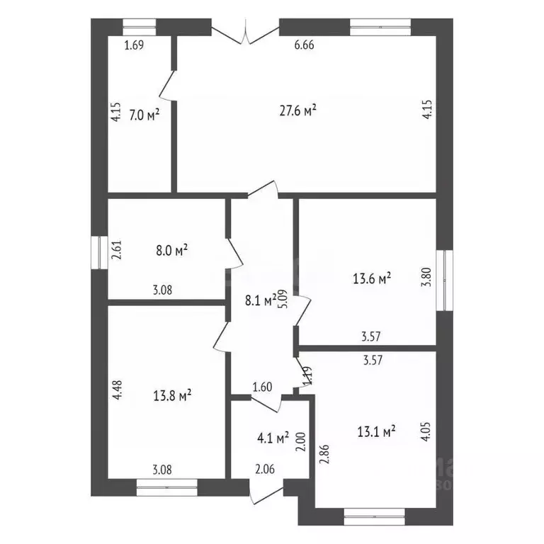 Дом в Ростовская область, Мясниковский район, Красный Крым хут. ул. ... - Фото 2