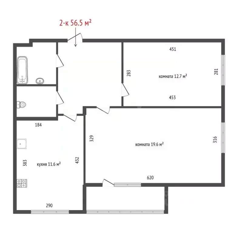 2-к кв. Свердловская область, Екатеринбург ул. Павла Шаманова, 28 ... - Фото 2