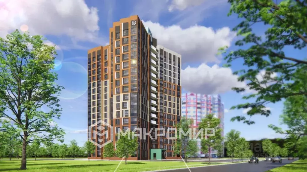1-к кв. Брянская область, Брянск Бежицкая ул., 21Б (37.5 м) - Фото 1