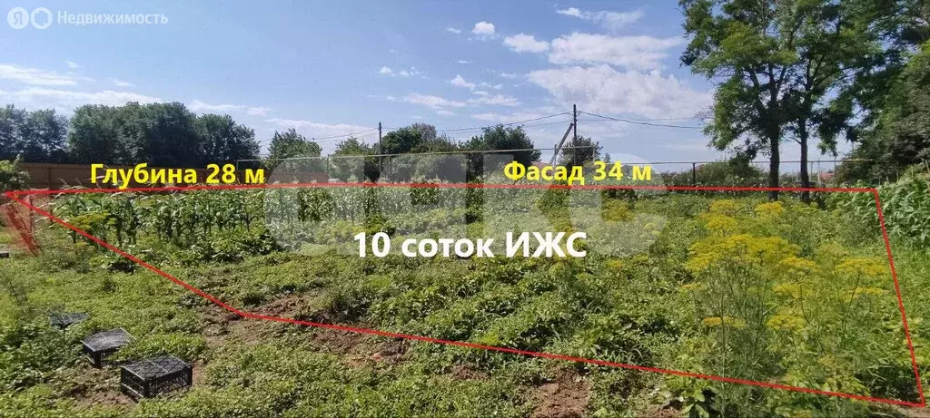 Участок в Кучугуры, Южная улица, 3 (10 м) - Фото 0
