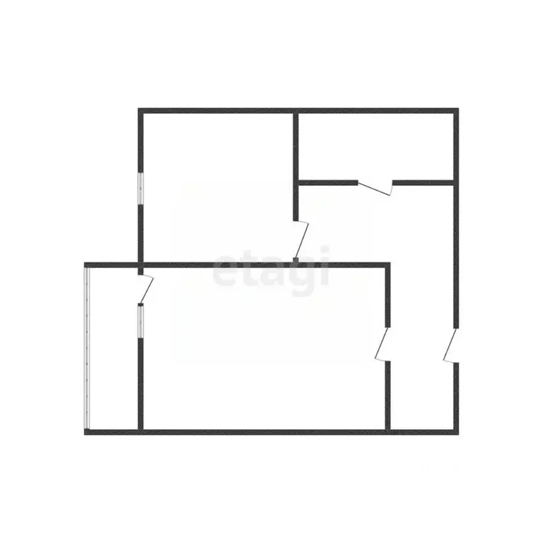 1-к кв. Курская область, Курск ул. Чехова, 4 (30.0 м) - Фото 1