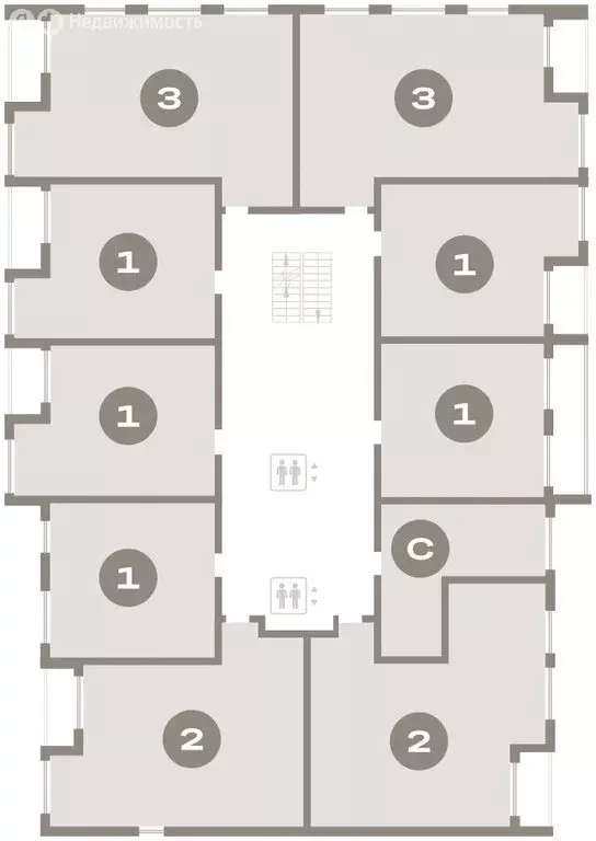 3-комнатная квартира: Санкт-Петербург, ЖК Северный Ветер (80.45 м) - Фото 2