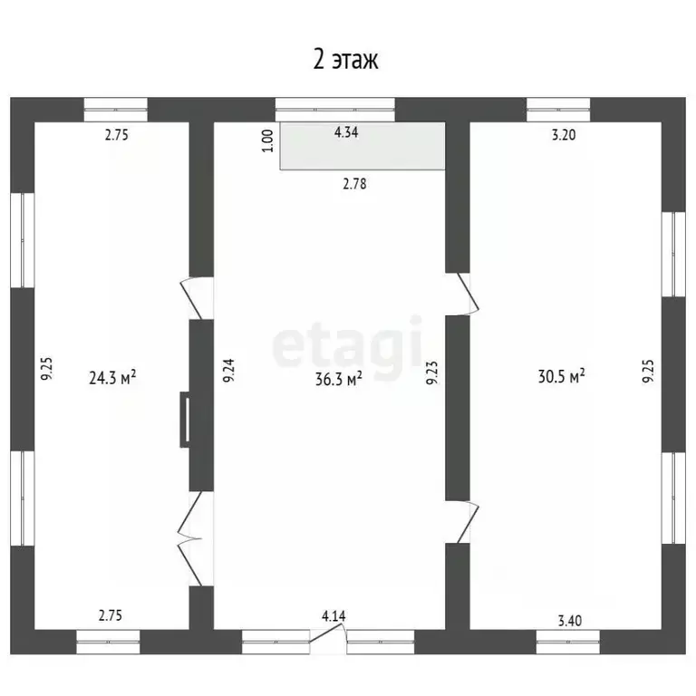 Дом в Кемеровская область, Ленинск-Кузнецкий просп. Мира, 27 (300 м) - Фото 1