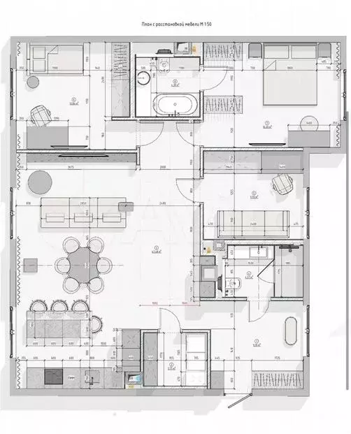 3-к. квартира, 111м, 3/9эт. - Фото 0