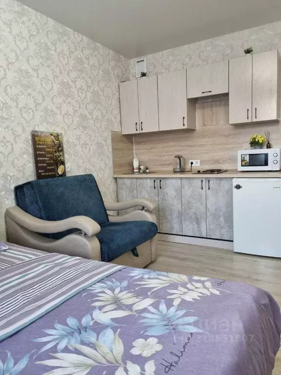 Студия Новосибирская область, Новосибирск ул. Виктора Уса, 7 (25.0 м) - Фото 0