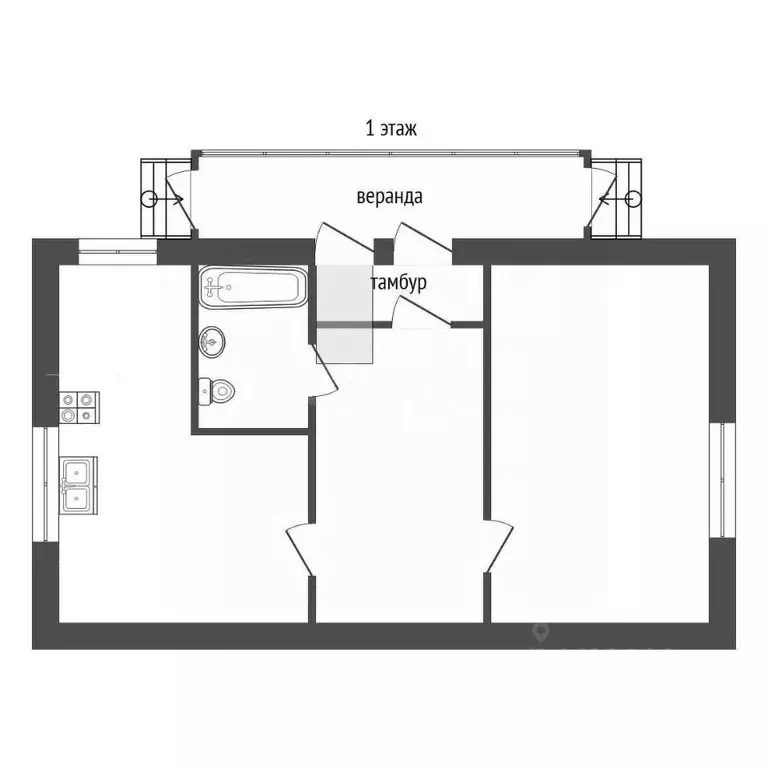 Дом в Ярославская область, Некрасовское рп ул. Ярославская, 5 (140 м) - Фото 2