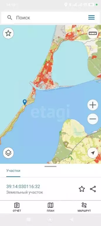 Участок в Калининградская область, Балтийск  (6.1 сот.) - Фото 2