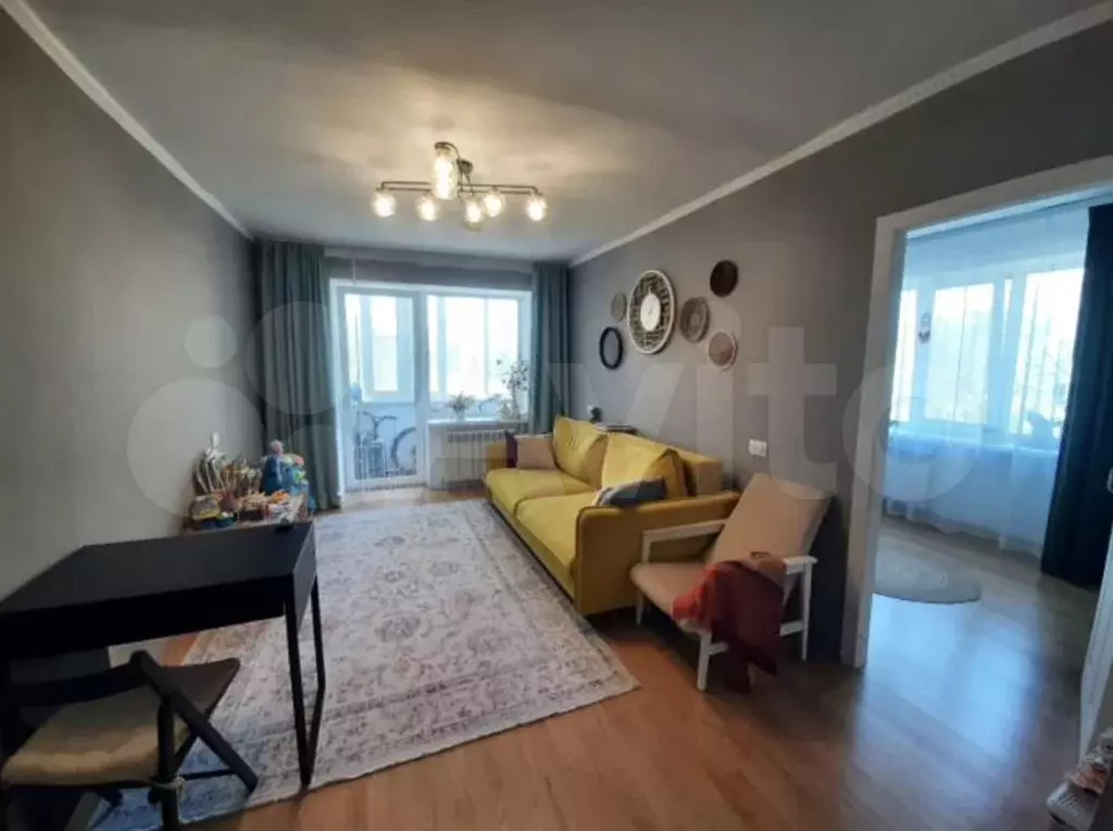 3-к. квартира, 54 м, 2/5 эт. - Фото 1