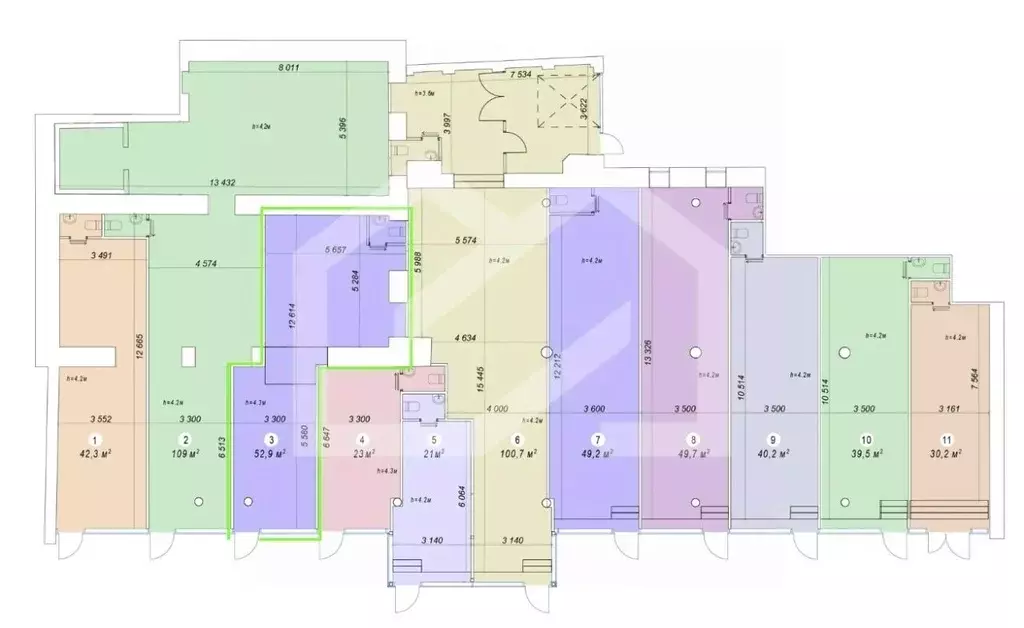 Помещение свободного назначения в Москва ул. Красная Пресня, 12 (53 м) - Фото 2
