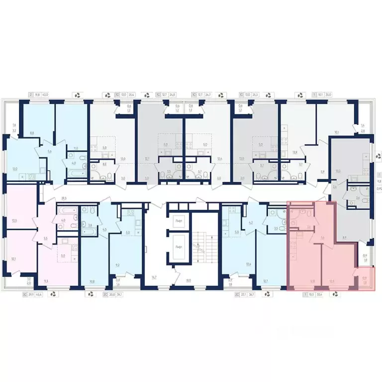 1-к кв. Башкортостан, Уфа бул. Яркий (33.4 м) - Фото 2