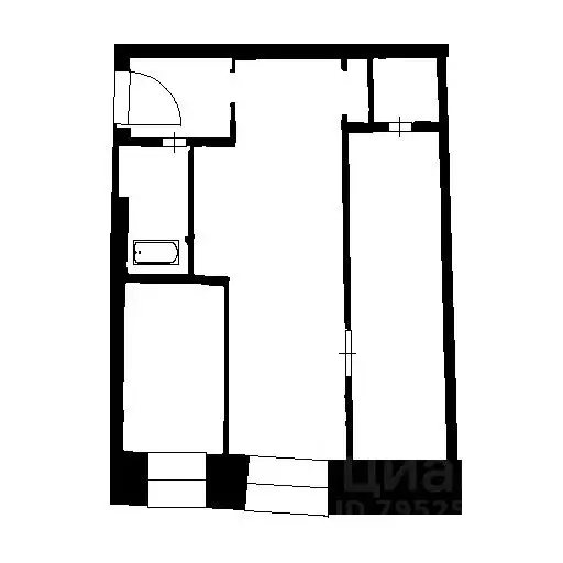 2-к кв. Башкортостан, Уфа ул. Аксакова, 91 (45.0 м) - Фото 2