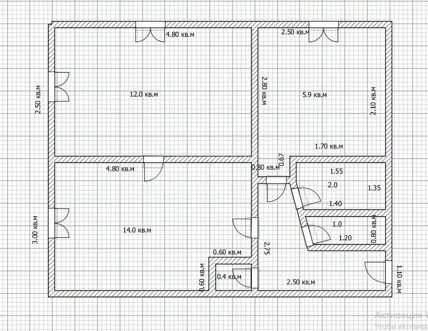 2-к кв. Оренбургская область, Оренбург Алтайская ул., 12 (39.7 м) - Фото 1