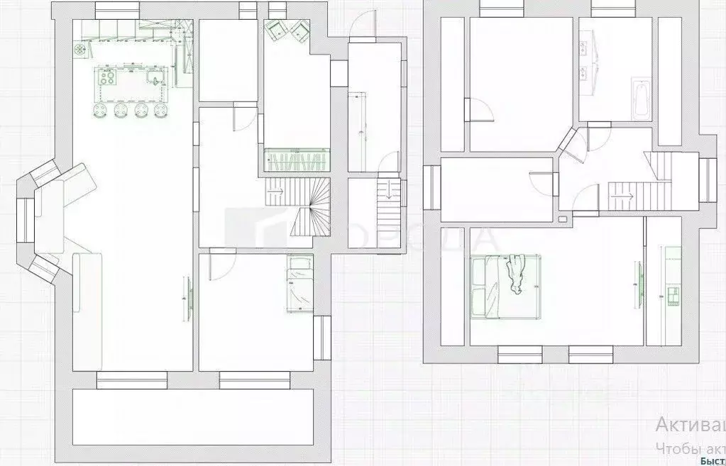 Дом в Новосибирская область, Новосибирский район, Морской сельсовет, ... - Фото 2