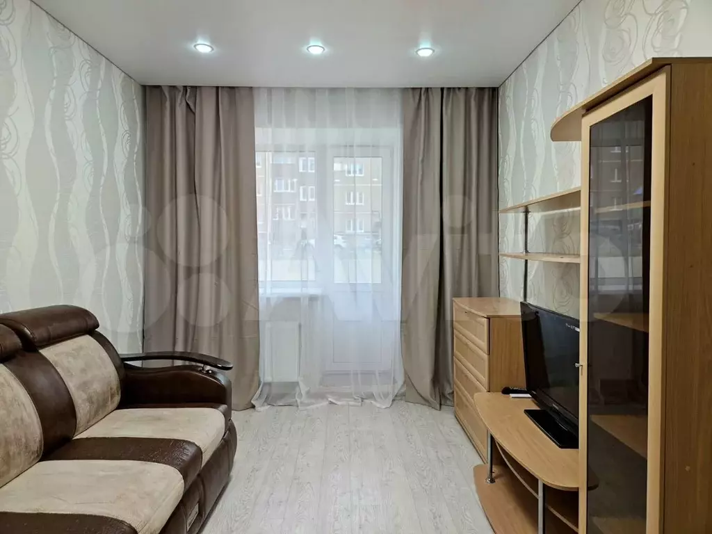 1-к. квартира, 35 м, 1/5 эт. - Фото 1