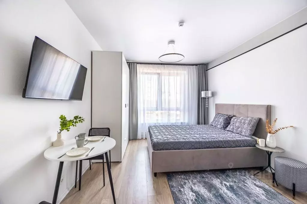 Студия Москва ул. Большое Понизовье, 8 (25.2 м) - Фото 1