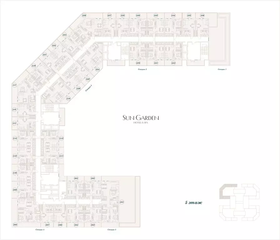 4-комнатная квартира: Анапа, Отельный комплекс Sun Garden Hotel SPA ... - Фото 1