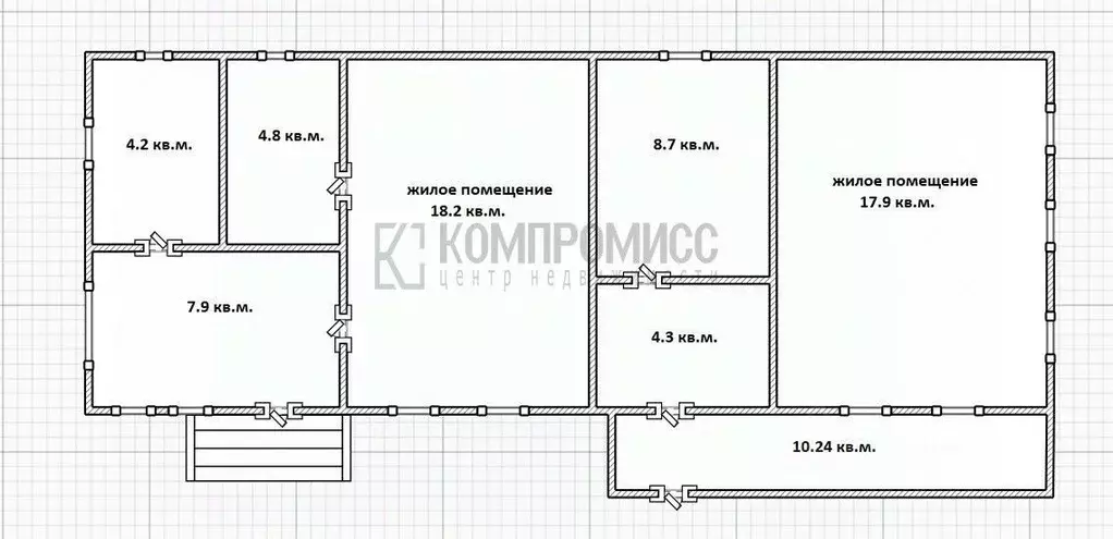 Дом в Краснодарский край, Краснодар Старокорсунская ст-ца, ул. ... - Фото 1
