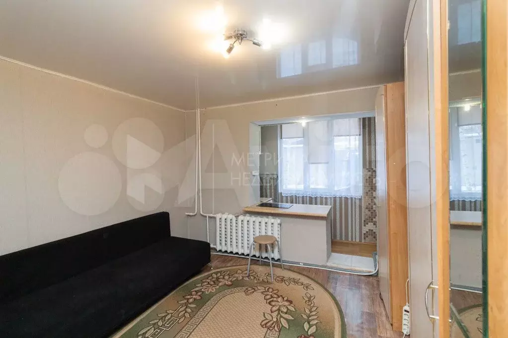Квартира-студия, 17,3 м, 1/8 эт. - Фото 1