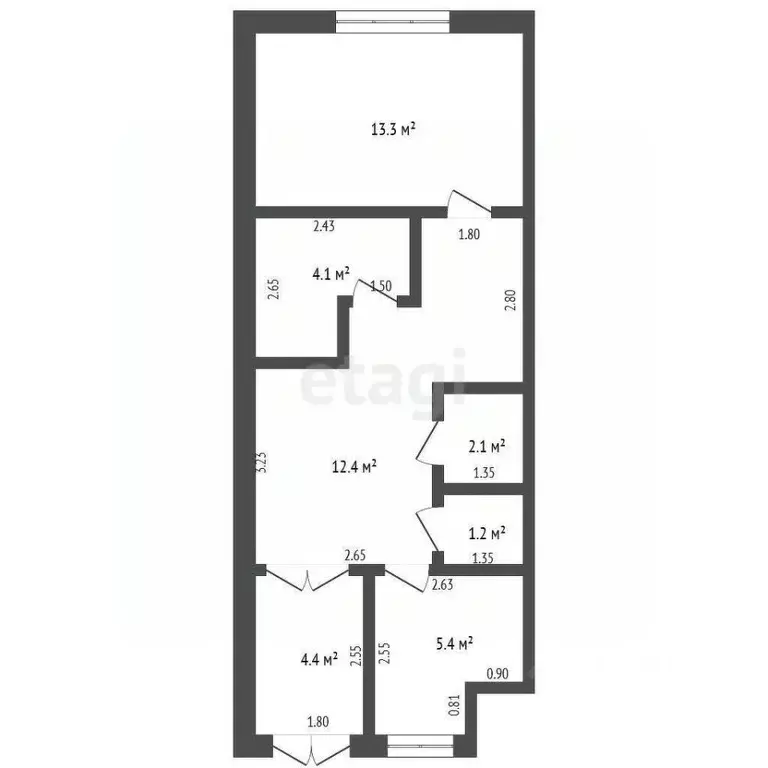 Помещение свободного назначения в Москва ул. Красная Сосна, 3А (48 м) - Фото 1