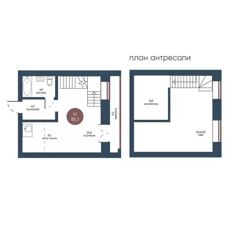 Квартира-студия: Томск, микрорайон Телецентр, Белозёрская улица, 11 ... - Фото 1