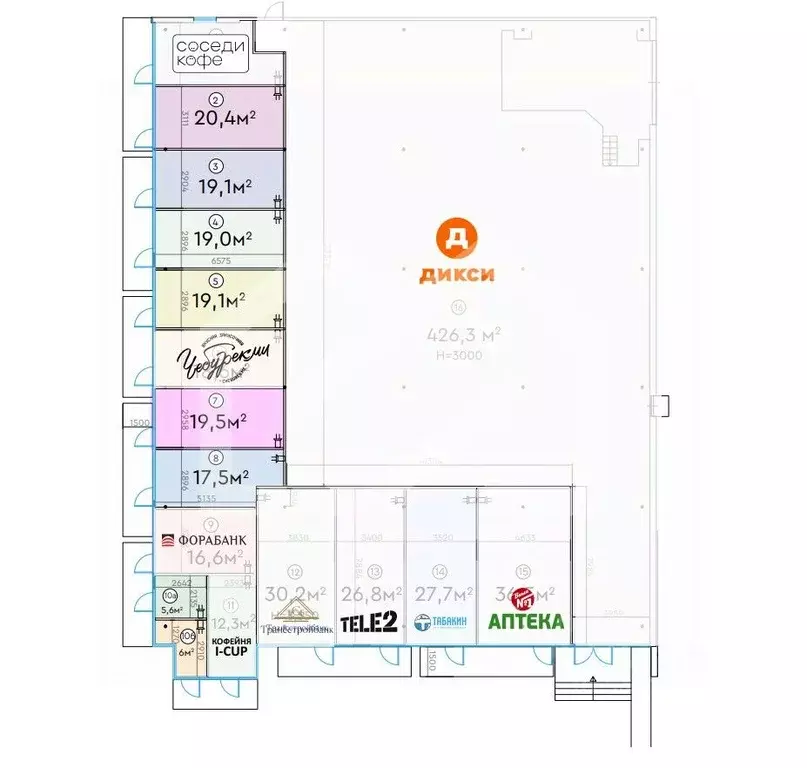 Помещение свободного назначения в Москва Шипиловский проезд, 39К3 (20 ... - Фото 2