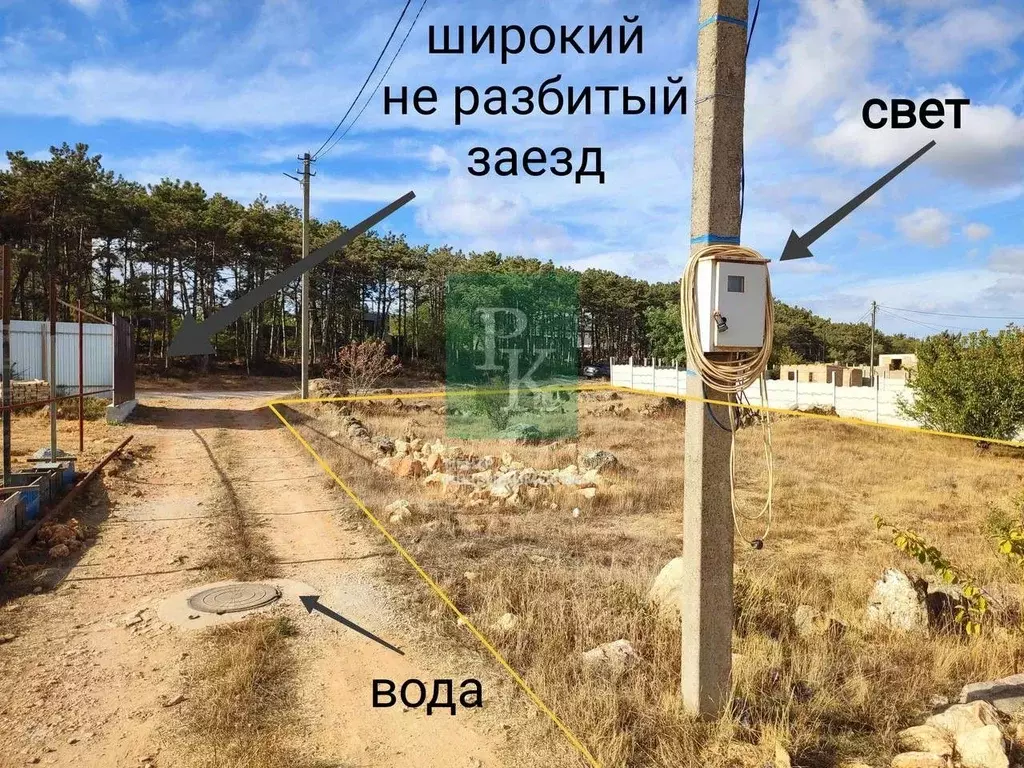 Участок в Севастополь Незабудка садоводческое товарищество,  (7.13 ... - Фото 1