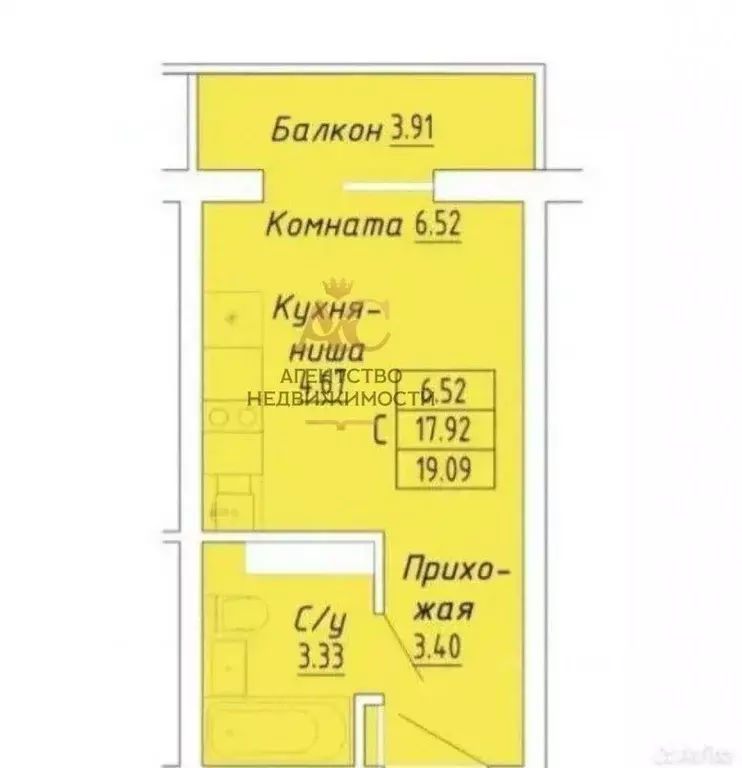 1-к кв. Крым, Судак ул. Айвазовского, 8 (22.0 м) - Фото 2
